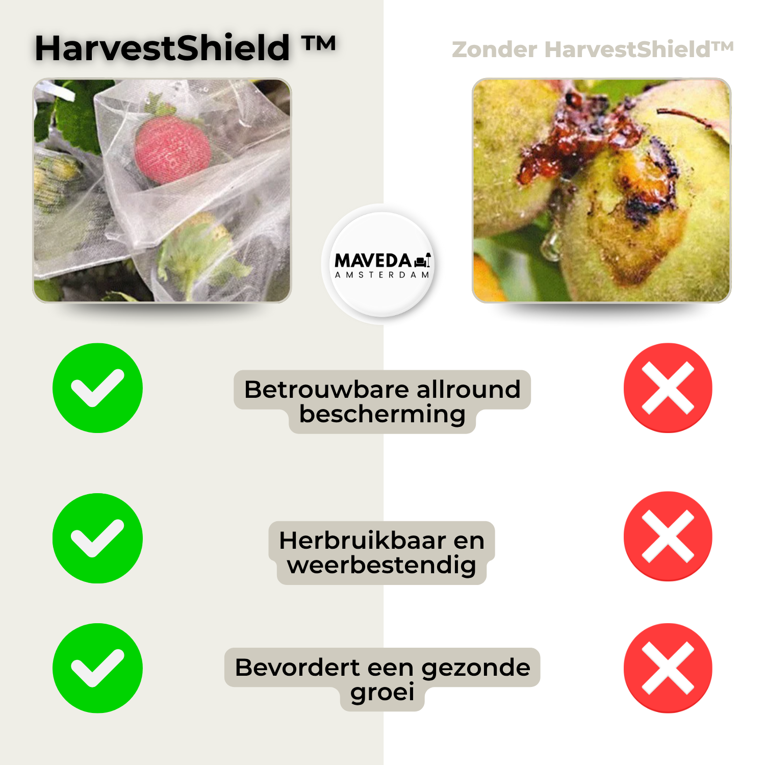 10+10 FREE | HarvestShield - Protect your harvest and garden from pests