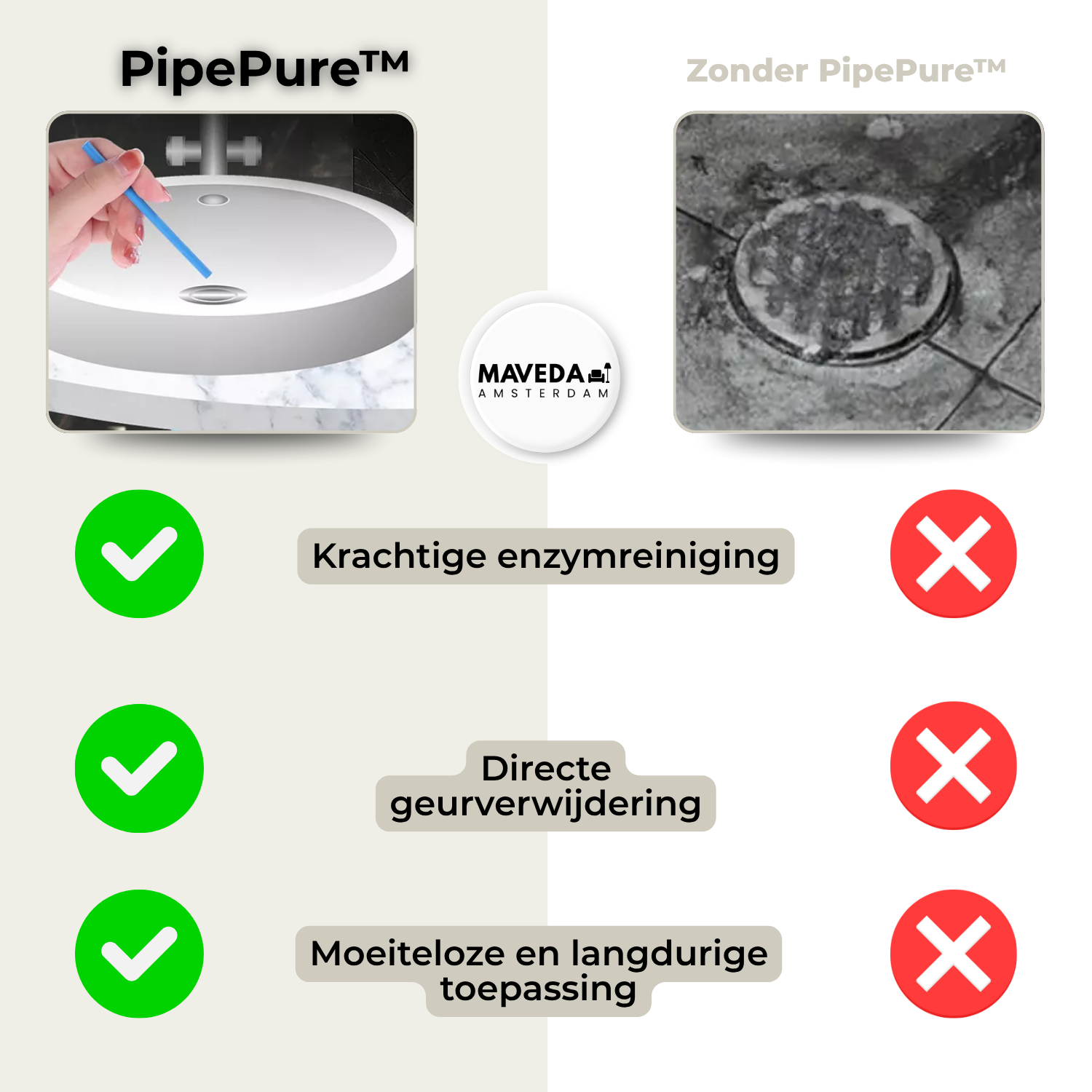 Buy one, get one free | PipePure - Say goodbye to clogs!