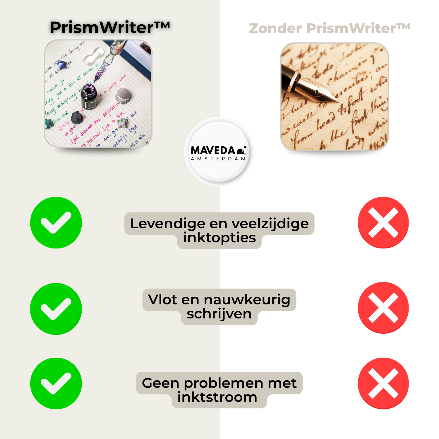 PrismWriter™ - Handmade Crystal Calligraphy Pencil &amp; Colors Set