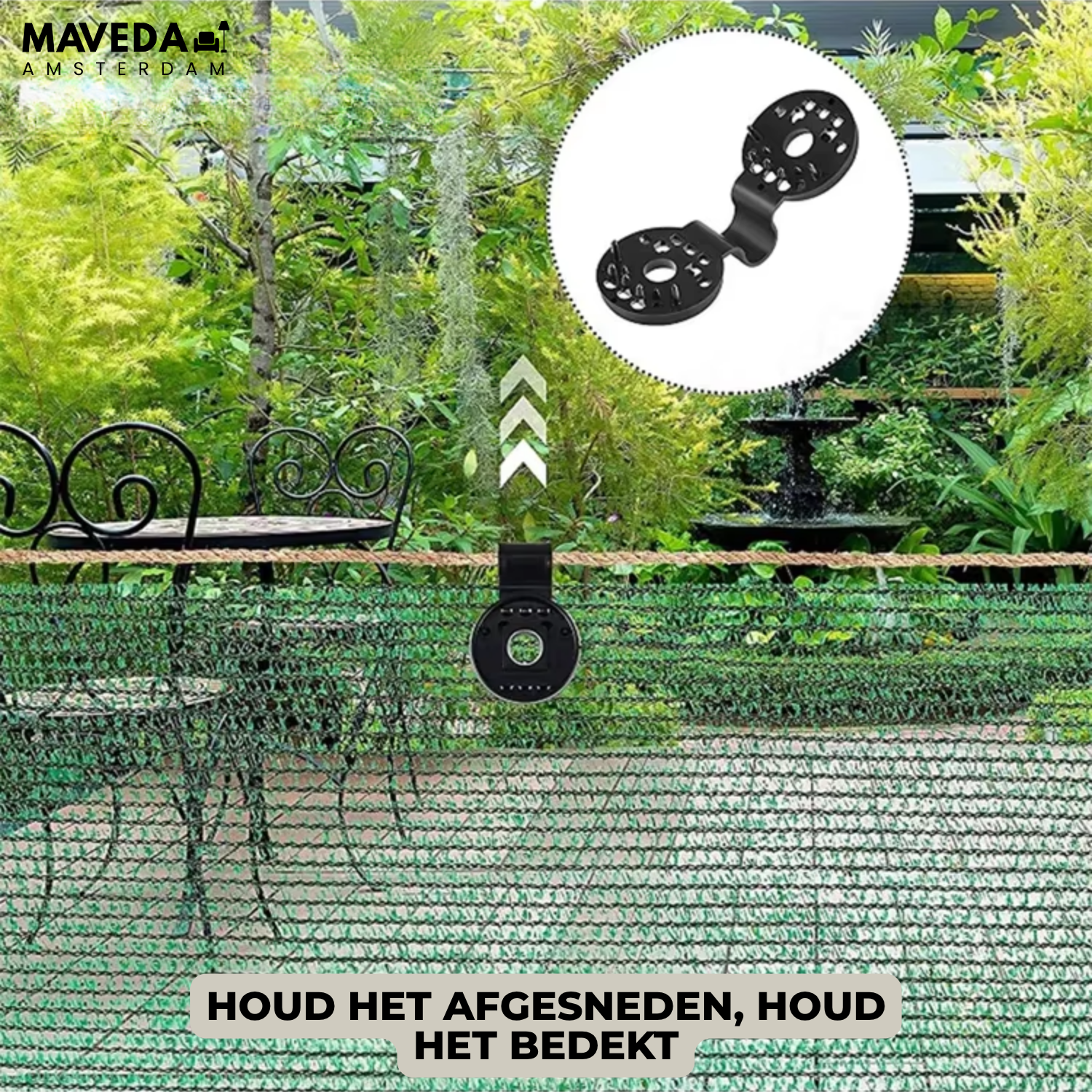 20+20 FREE | ShadeClips - The simple solution for securely attaching shade nets