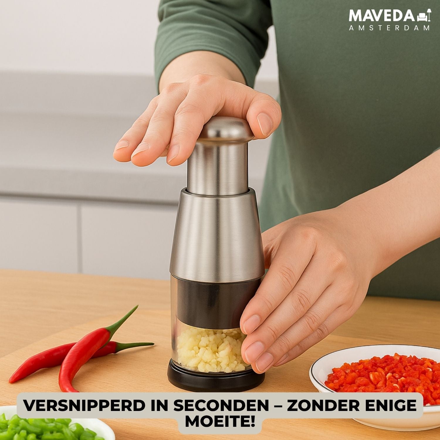 PressChop™ - Save time and effort in the kitchen!