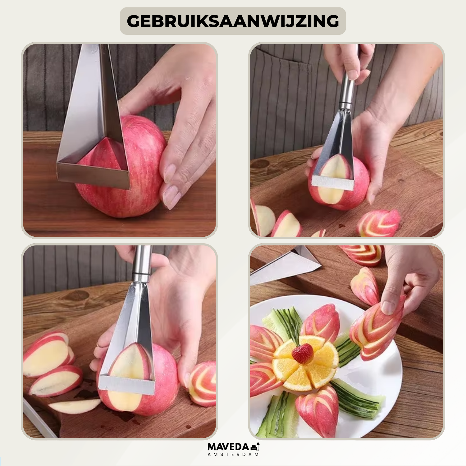 50% OFF | ChefCarve - Precision Stainless Steel Fruit Slicer [Last Day Sale]