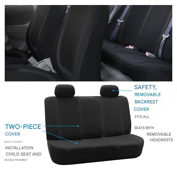 DriveGuard – Stylish all-around protection for your car seats (set of 9)