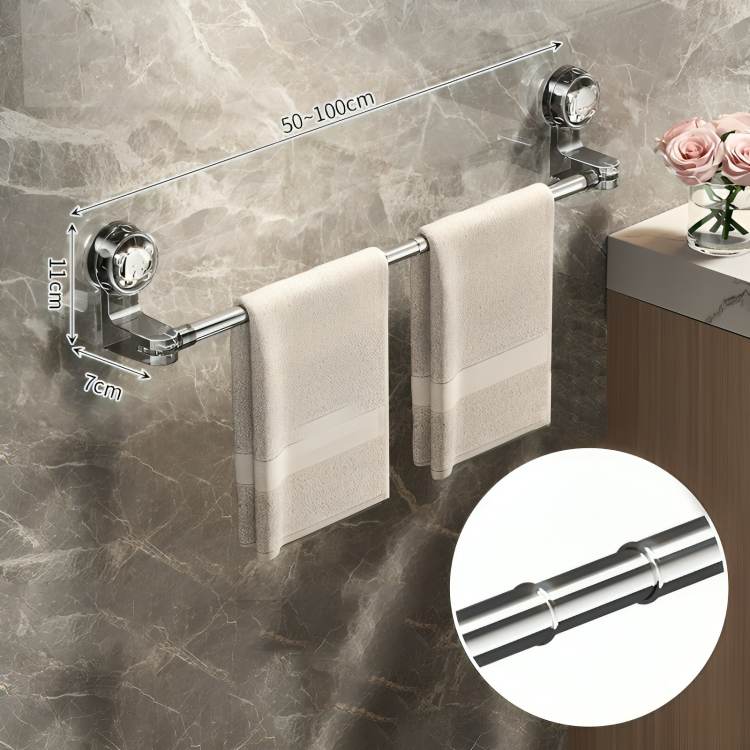 TowelGrip - Adjustable towel holder with suction cup