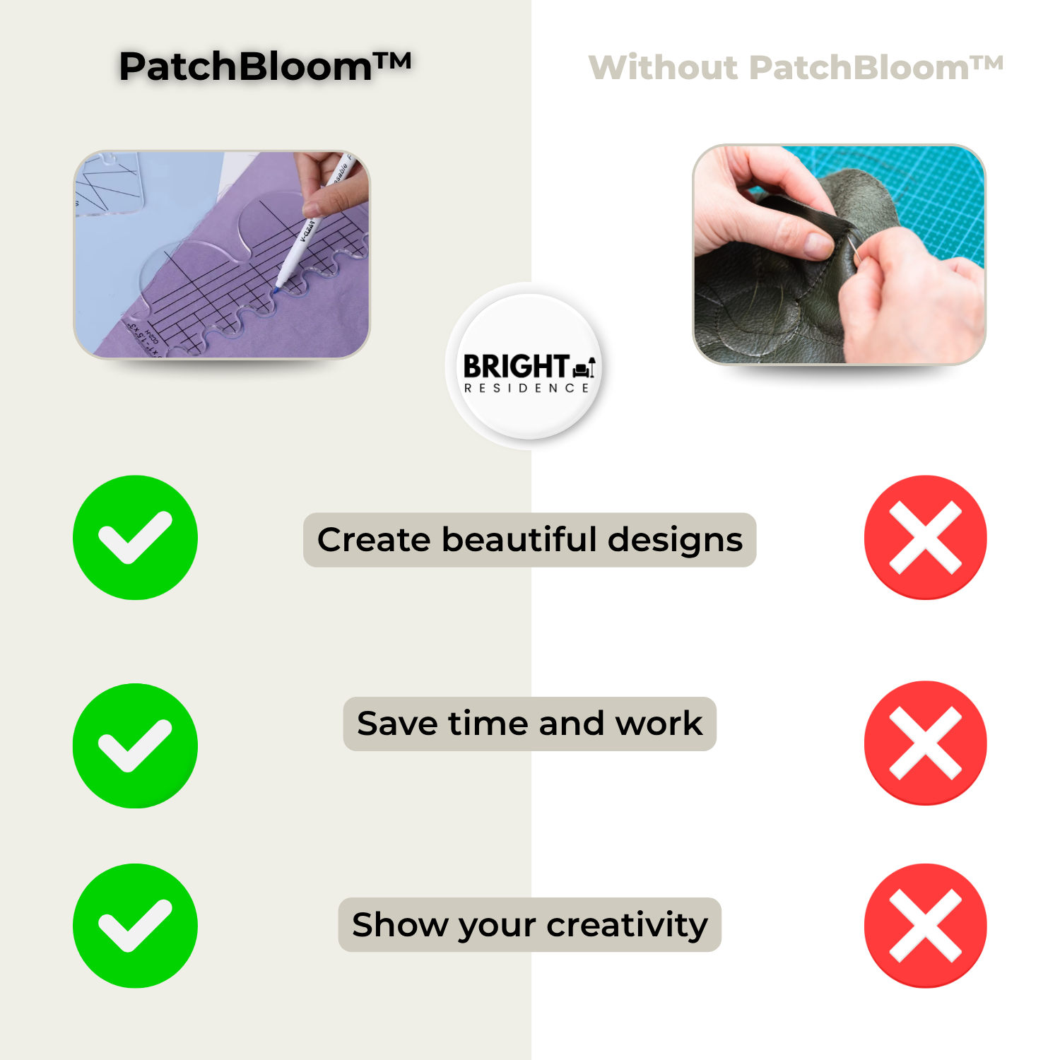 PatchBloom™ - DIY Kit for Patchworkers [Last Day Sale]