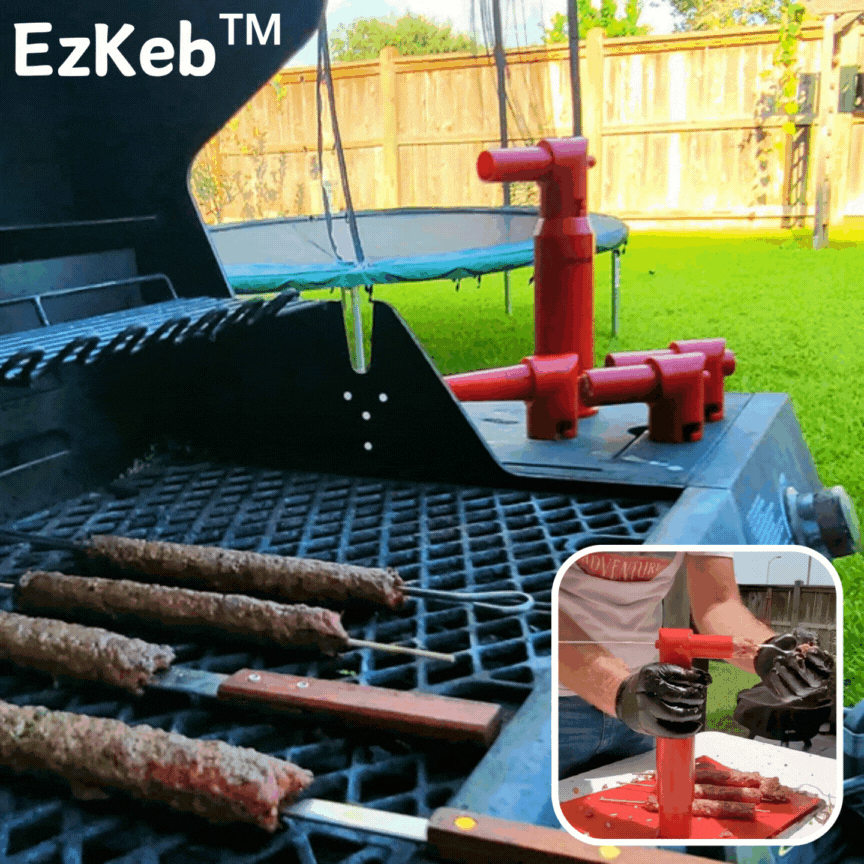 EasyKob™ - Easy Kobab Maker Grilling and BBQ [Last day discount]