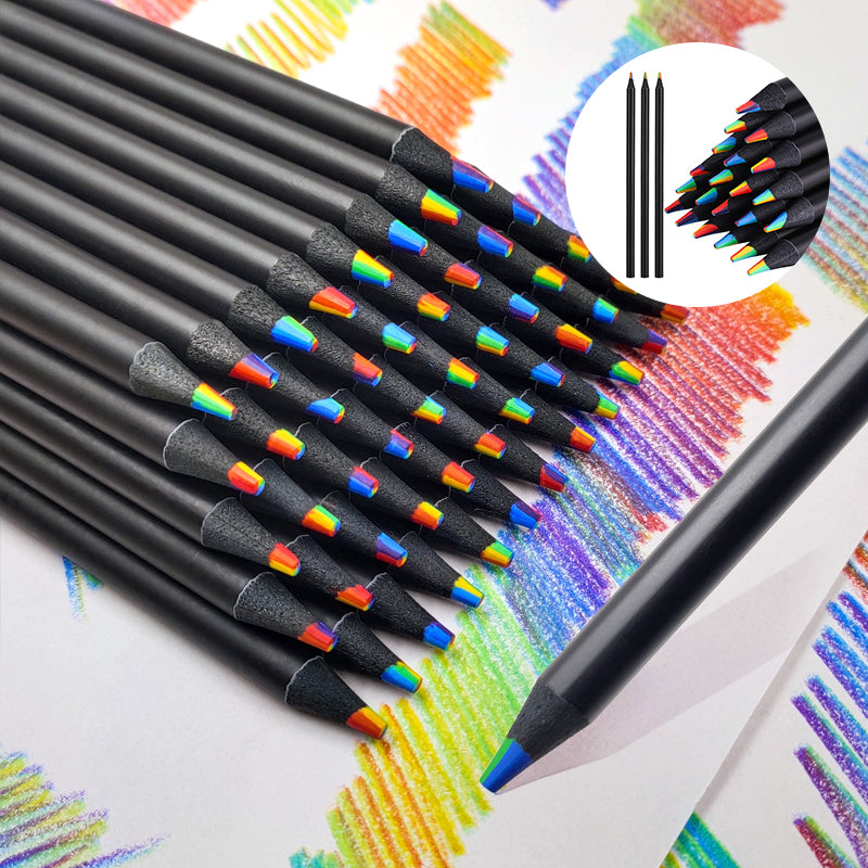 6+6 FREE | ColorWave™ - Fun colored pencil with rainbow gradient [Last day sale]