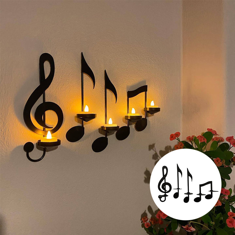 50% OFF | CandleSonata - Musical Note Candle Holder [Last Day Sale]