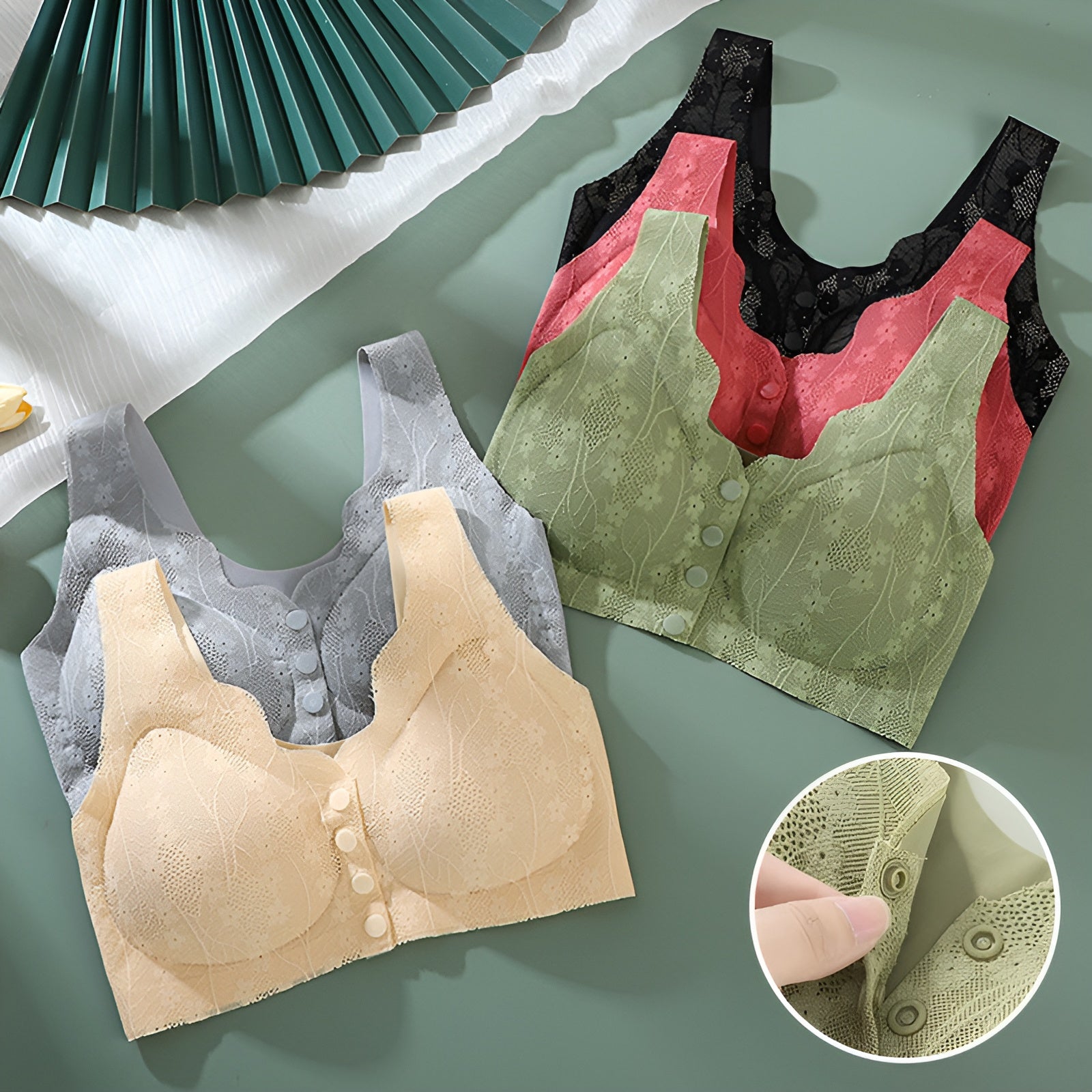 2+1 FREE | CozyForm - comfort and support with buttons at the front