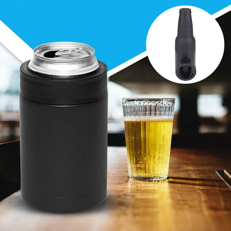 ChillNChug - Beer Bottle and Can Cooler with Beer Opener [Last Day Sale] 