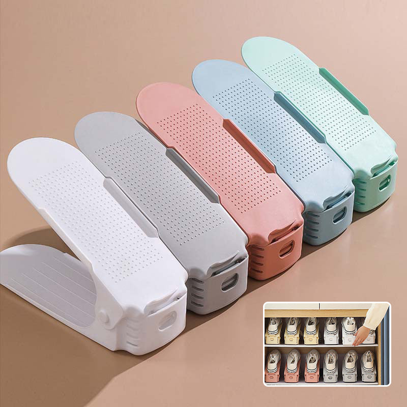 Buy one and get one free | DuoStep - Adjustable double-tier shoe rack [Last day's sale]