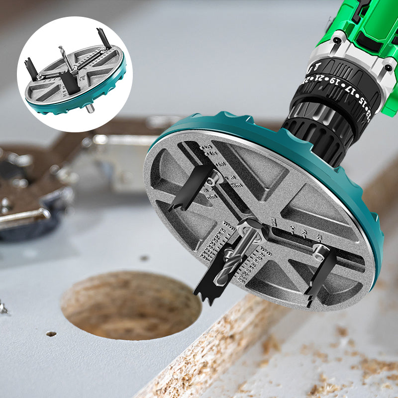 MultiCut - The adjustable hole opener for precise woodworking