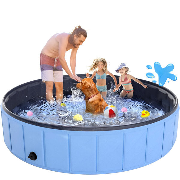 FoldiPool - The foldable pool oasis for pets &amp; kids!