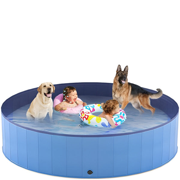 FoldiPool - The foldable pool oasis for pets &amp; kids!