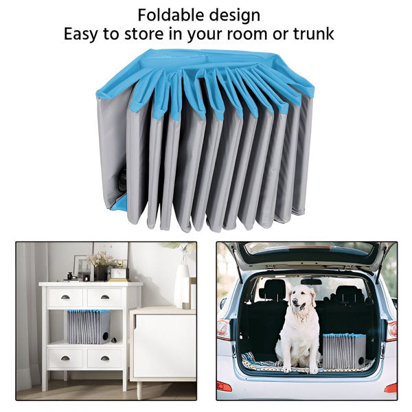 FoldiPool - The foldable pool oasis for pets &amp; kids!