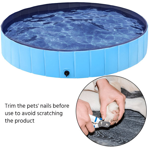 FoldiPool - The foldable pool oasis for pets &amp; kids!