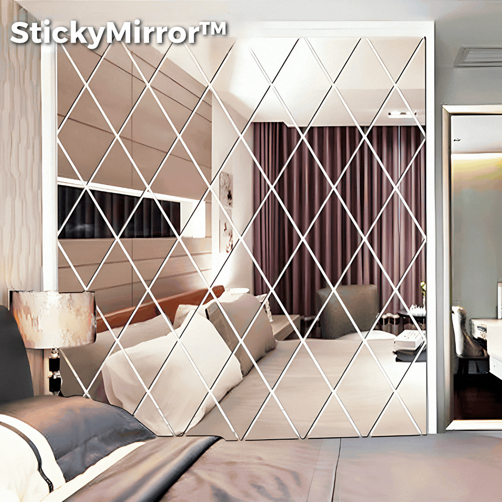 StickyMirror™ - Diamond Mirror Sticker Set (17 pieces) [Last day sale]