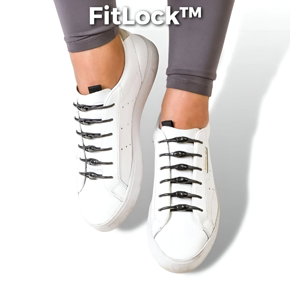 6+6 FREE | FitLock™ - No-Tie Shoelaces [Last-Day Sale]