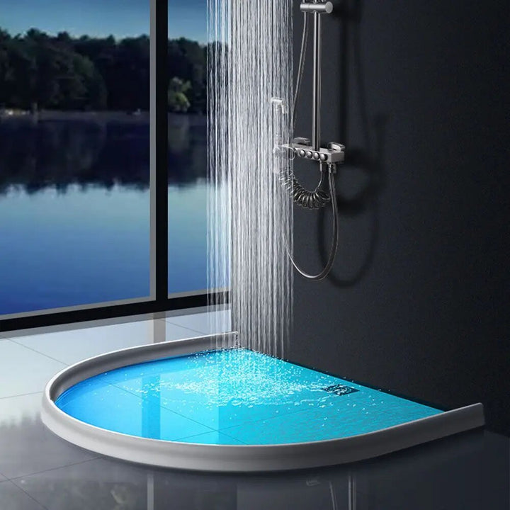 FlowLock - Water-repellent silicone barrier for showers