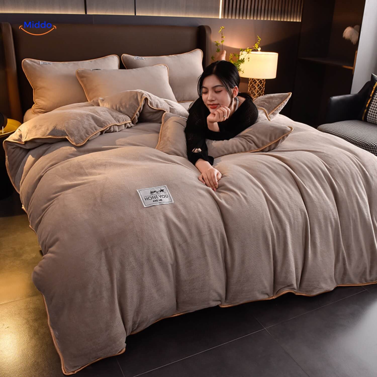 50% OFF | CloudLoom - Velvet Plush Duvet Cover [Last Day Sale]