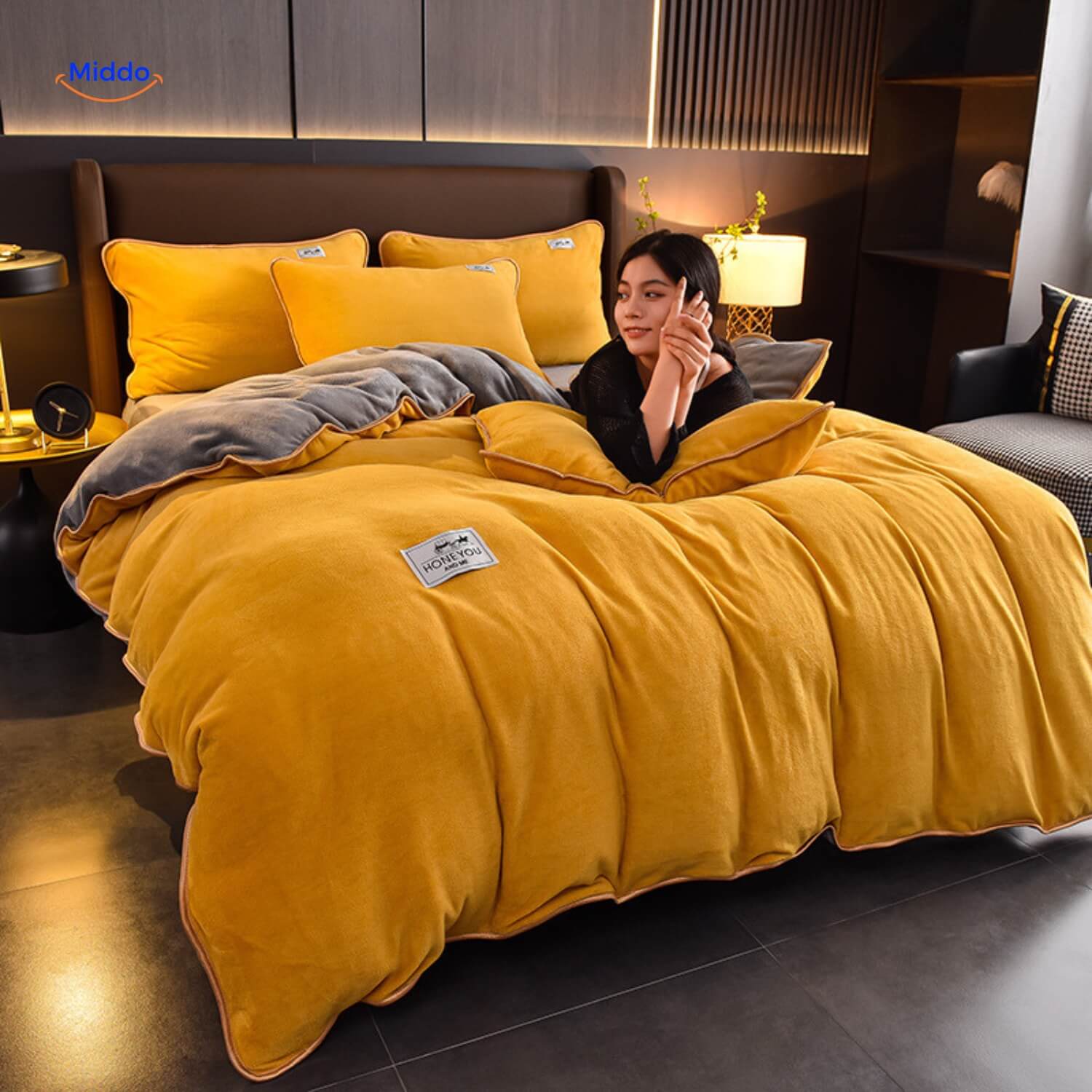 50% OFF | CloudLoom - Velvet Plush Duvet Cover [Last Day Sale]