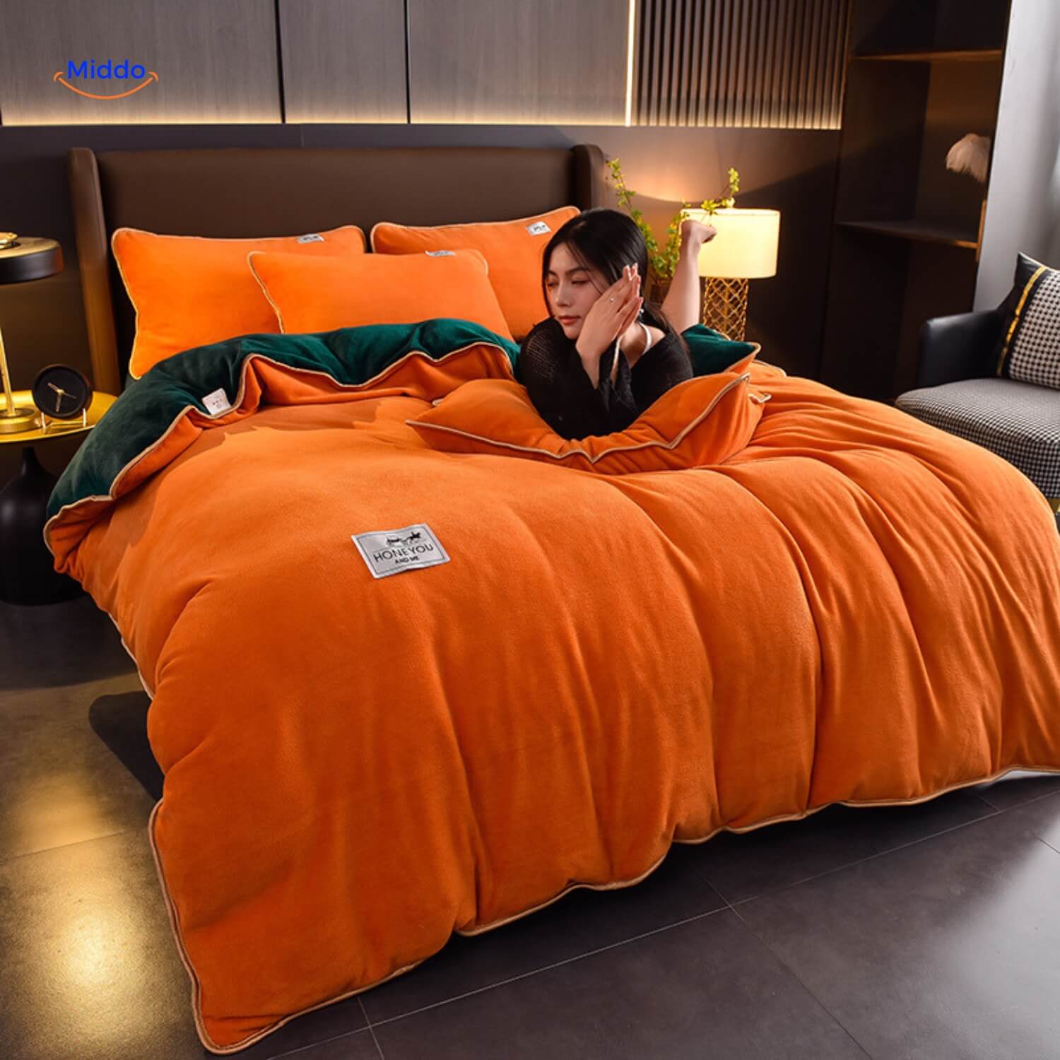 50% OFF | CloudLoom - Velvet Plush Duvet Cover [Last Day Sale]