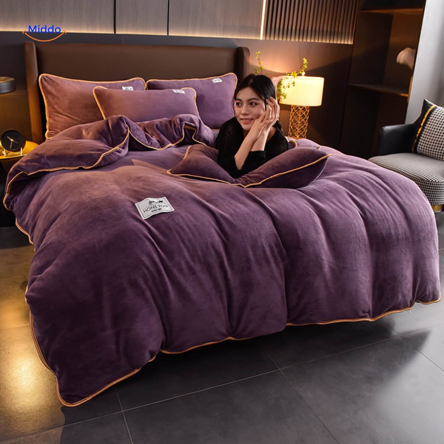 50% OFF | CloudLoom - Velvet Plush Duvet Cover [Last Day Sale]