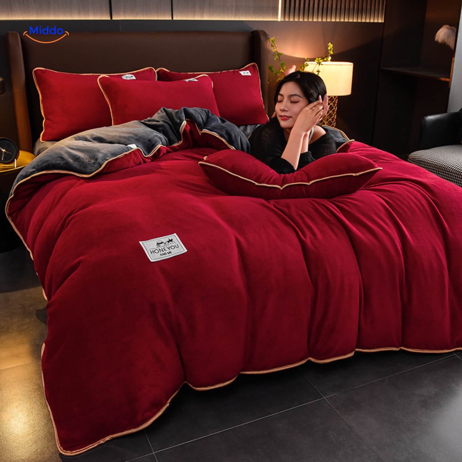 50% OFF | CloudLoom - Velvet Plush Duvet Cover [Last Day Sale]