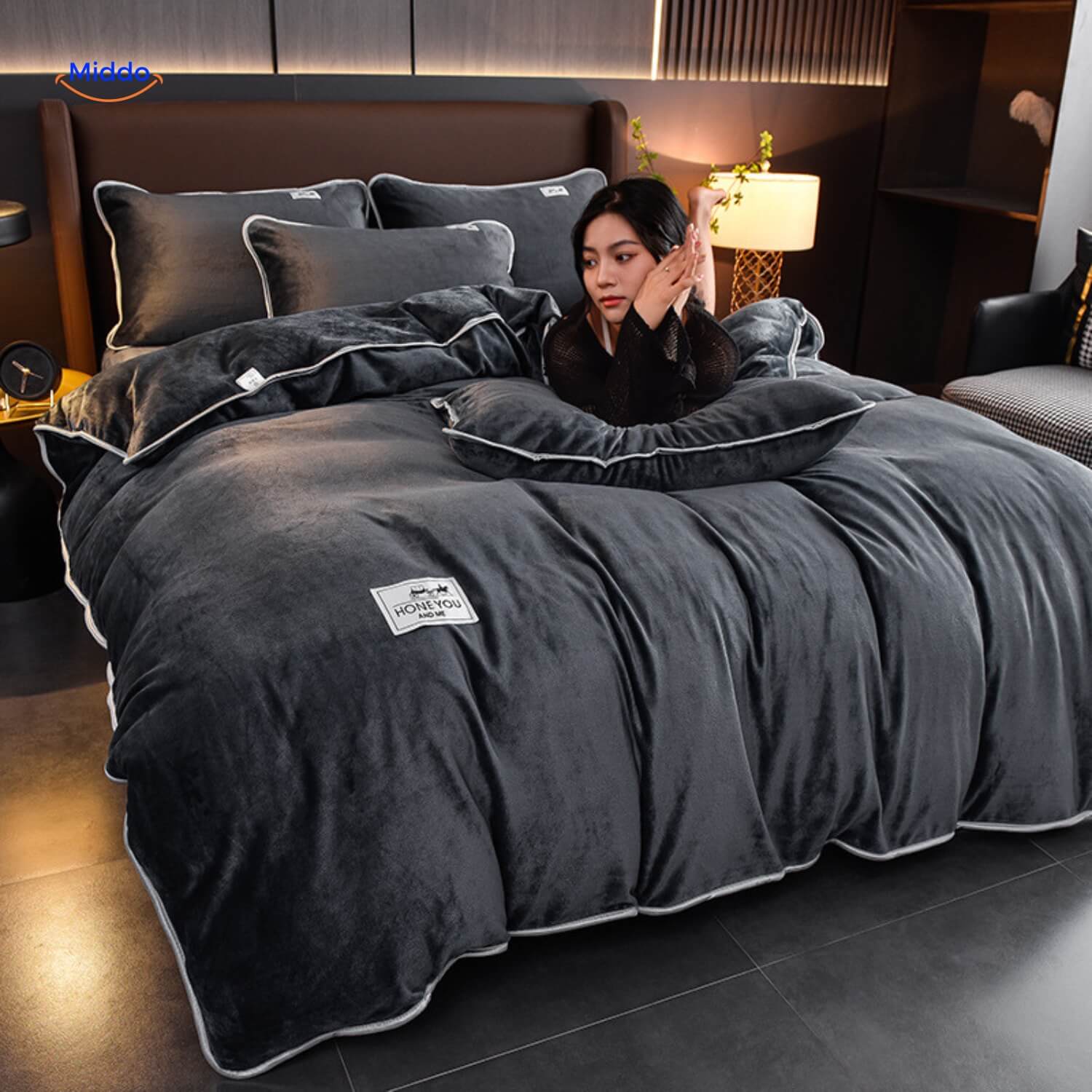 50% OFF | CloudLoom - Velvet Plush Duvet Cover [Last Day Sale]