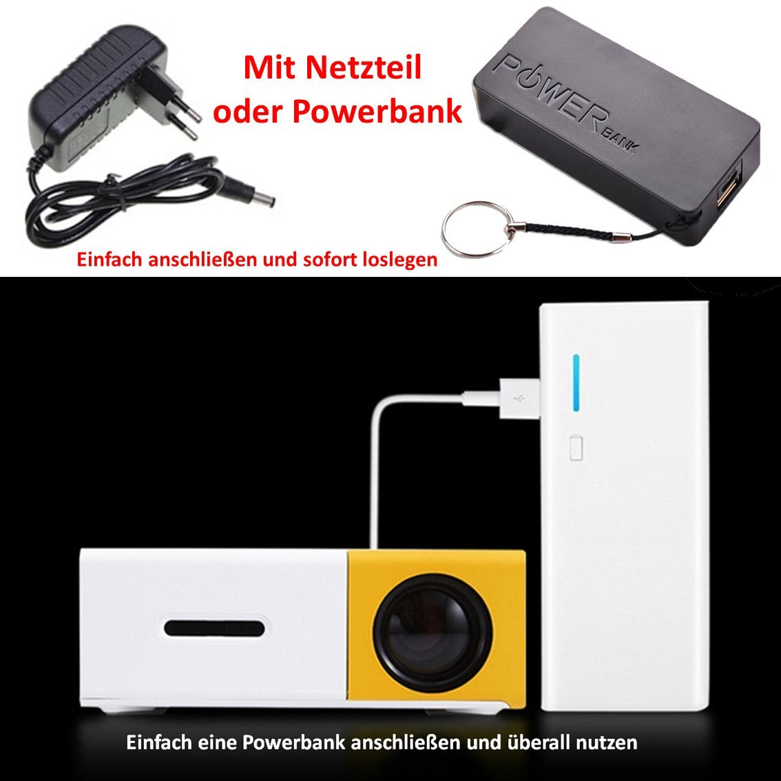 50% OFF | BeamCube - Mini Projector [Last Day Sale]