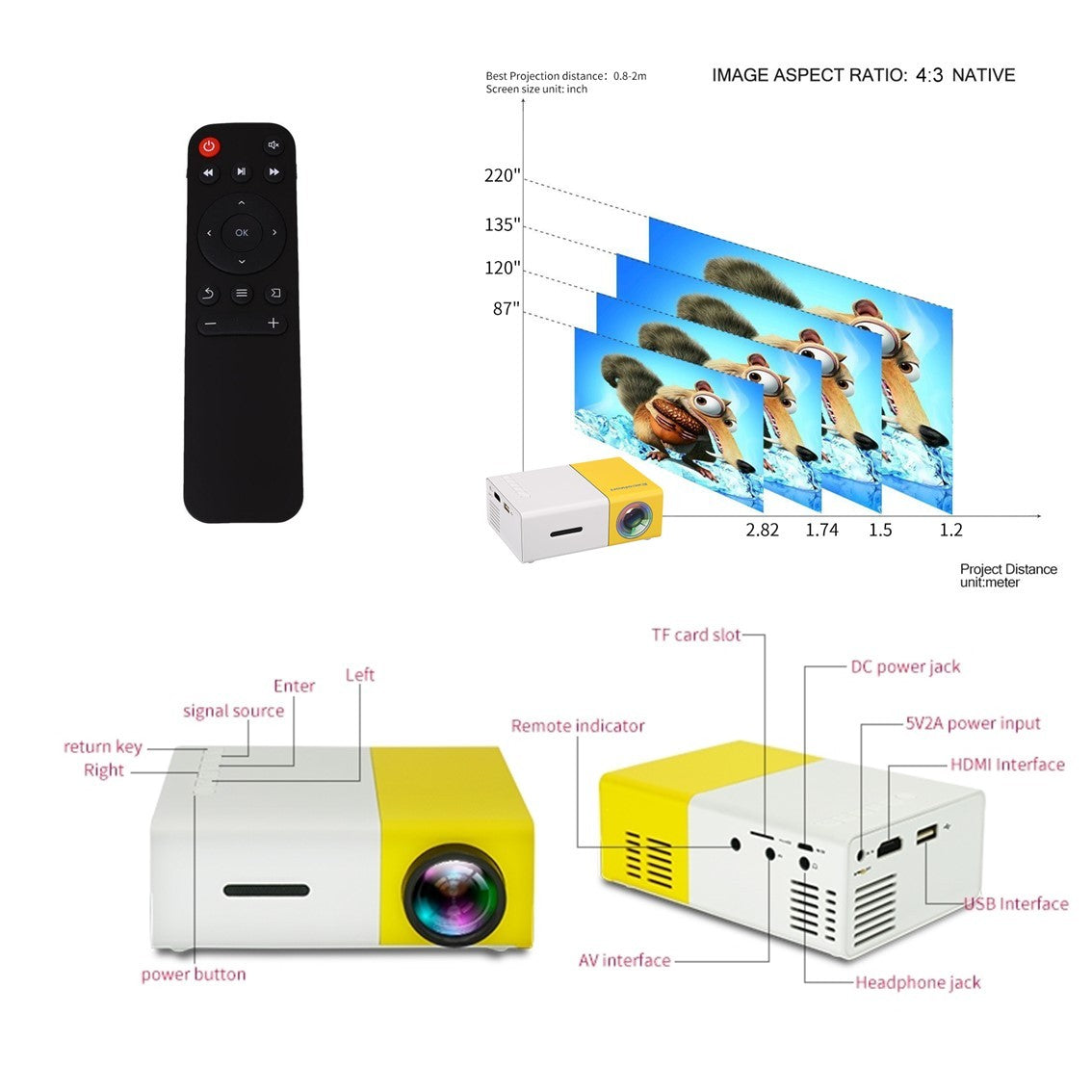50% OFF | BeamCube - Mini Projector [Last Day Sale]