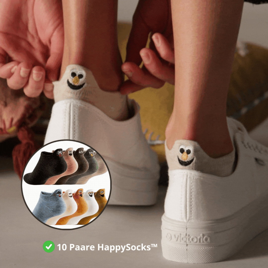 5+5 FREE | SmilingSocks - socks with funny faces [Last day of sale]