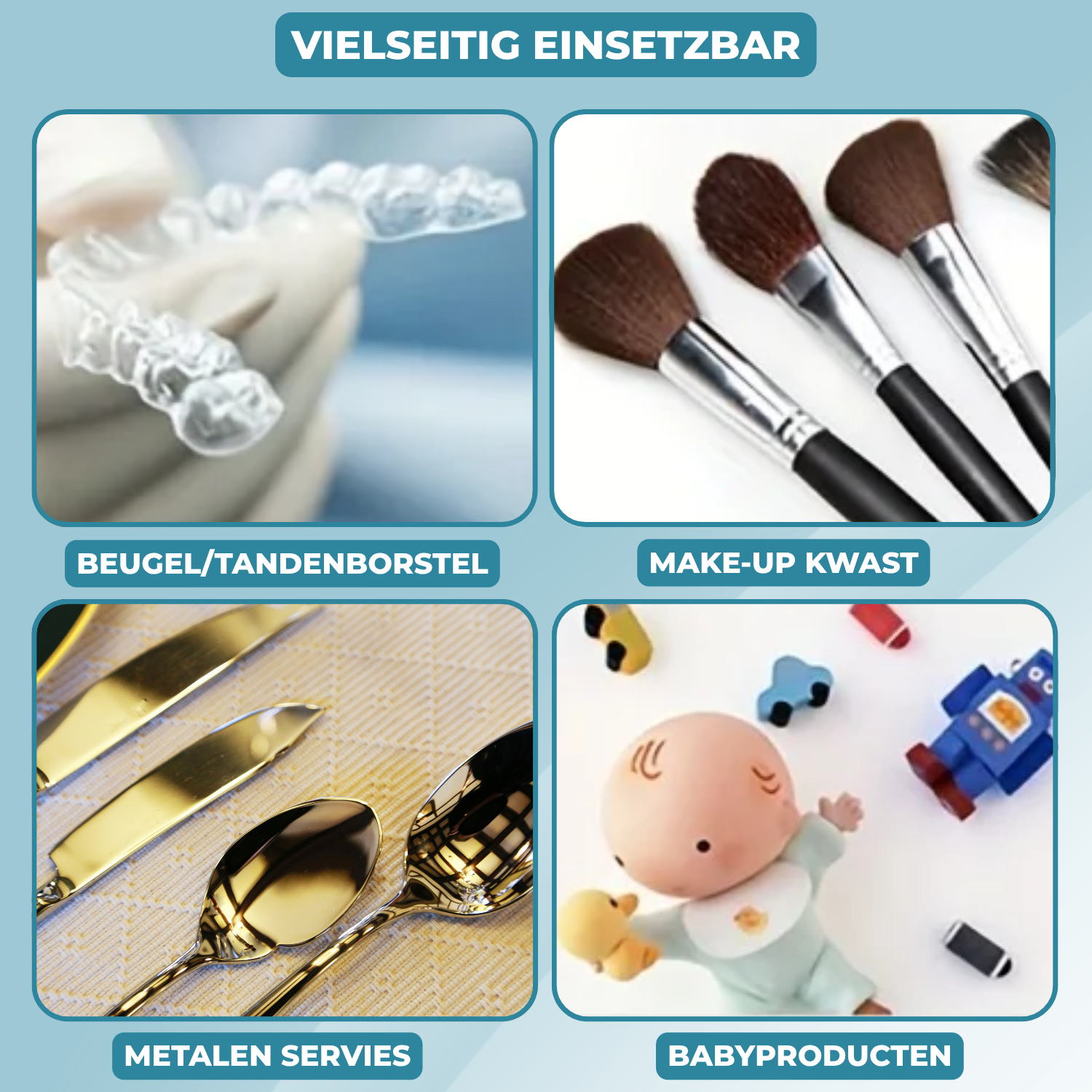 VibraPure - Ultrasonic cleaner for sparkling clean objects