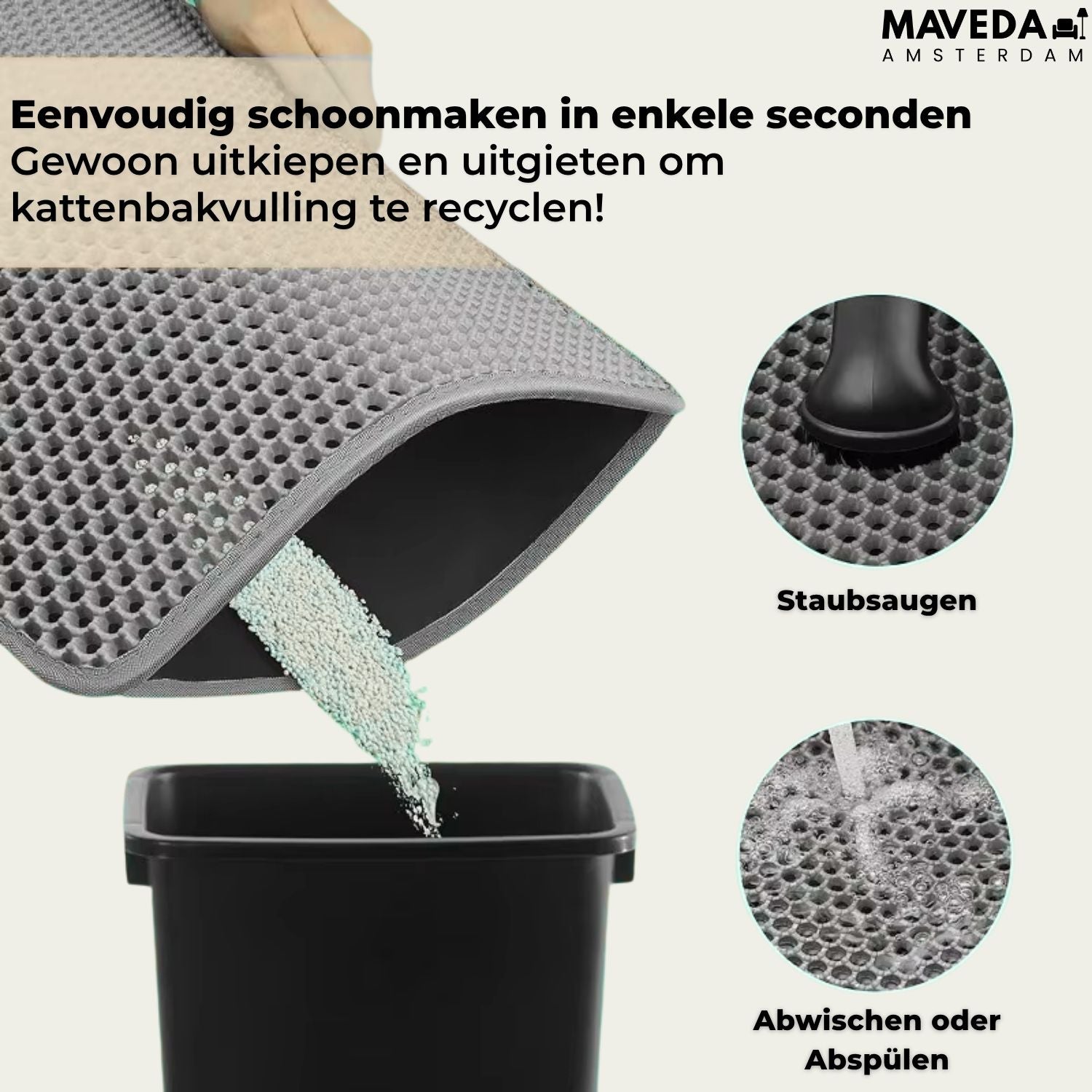 LitterLock™ - Cleanliness for your home, less litter on the floor!
