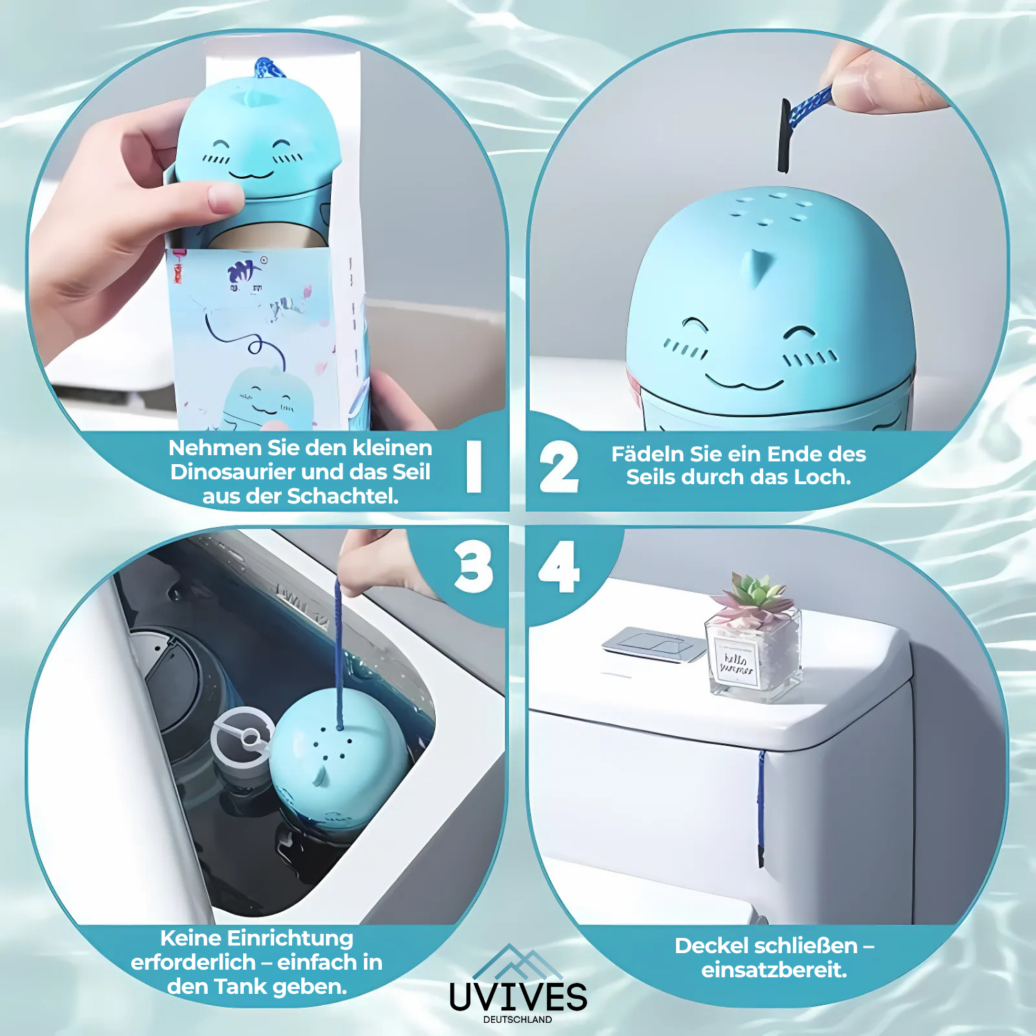 CleanDino - The clean solution for your toilet