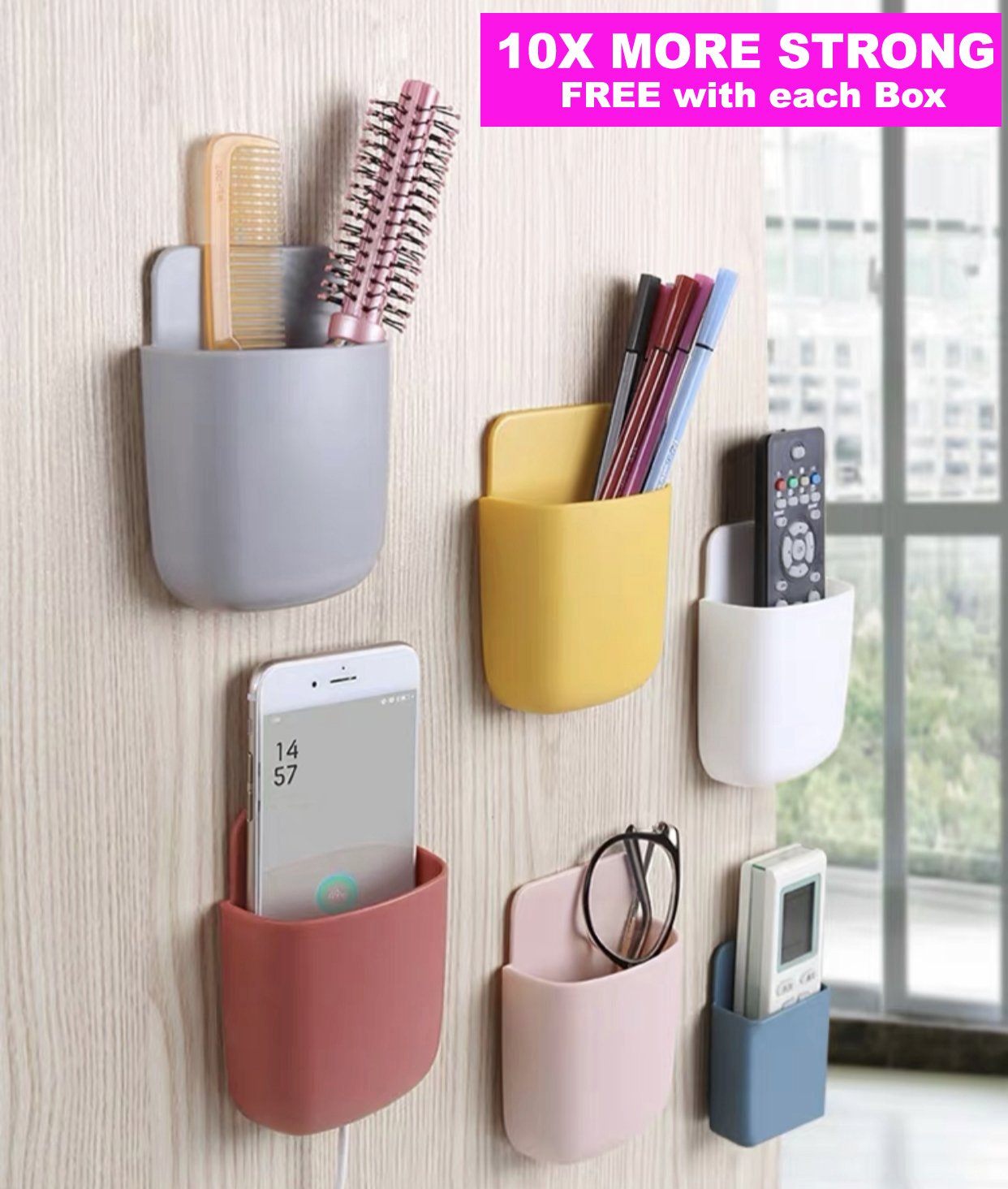 2+2 FREE | WallPouch - Multifunctional wall organizer