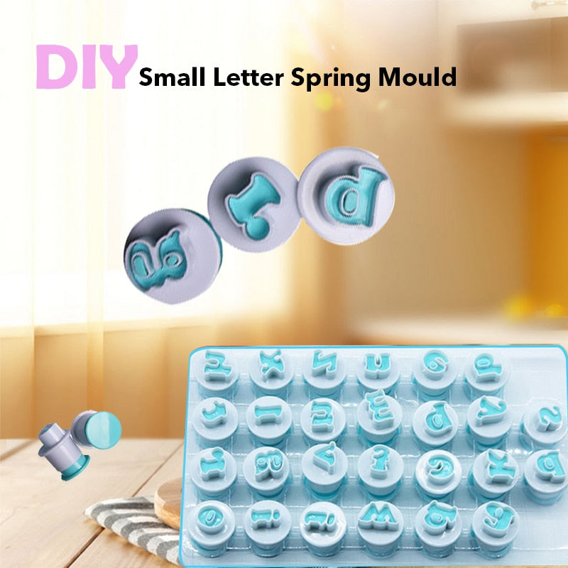 AlphaCut - 24-piece alphabet knife set
