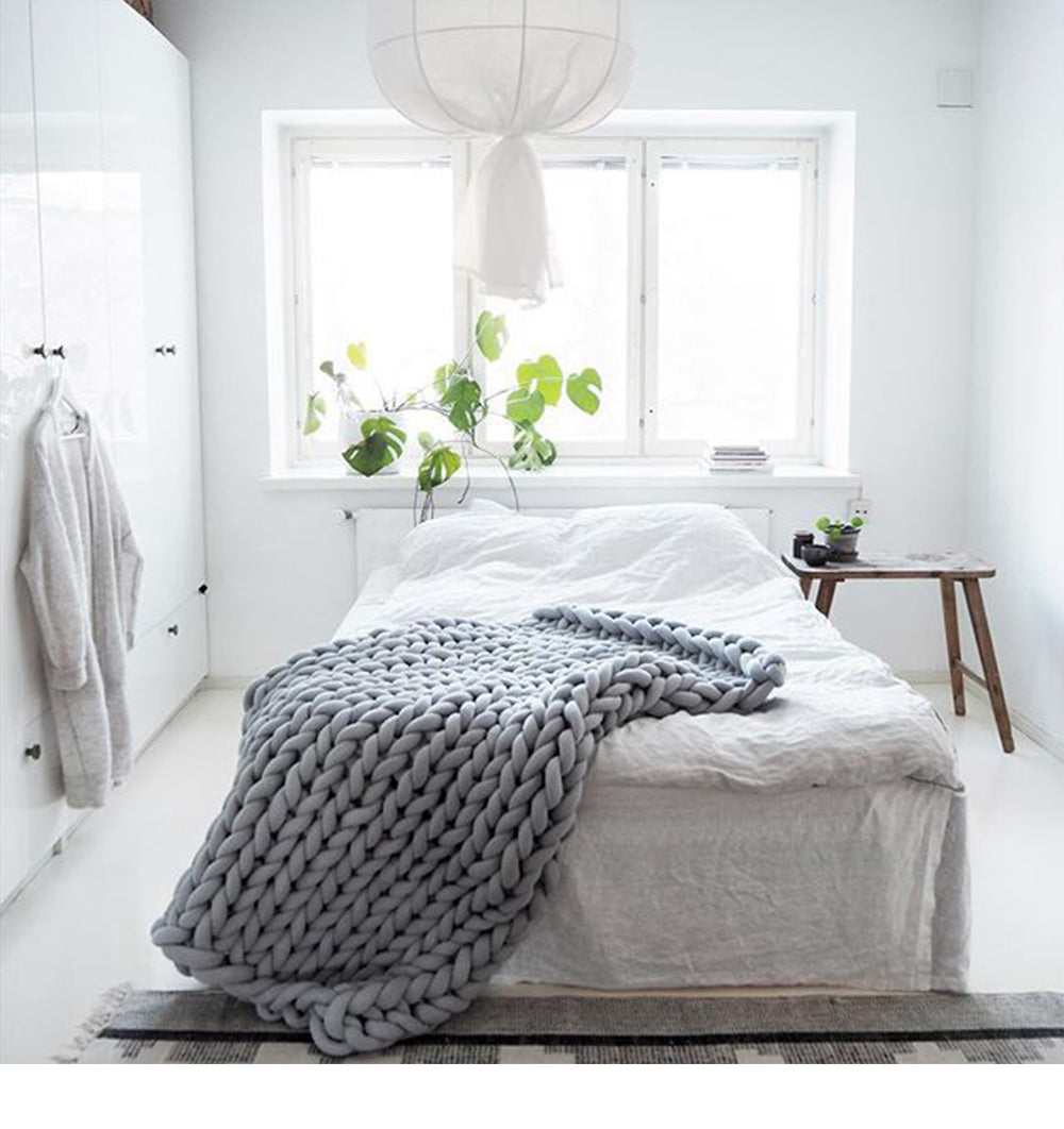50% OFF | StrickDecke™ - Knit your own (winter) blanket! [Last day of sale] 