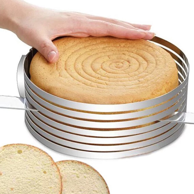 TierCutter - Adjustable stainless steel cake cutter