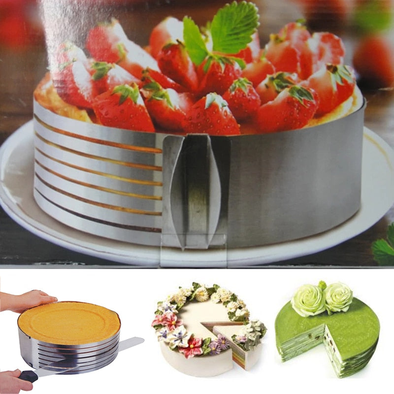 TierCutter - Adjustable stainless steel cake cutter