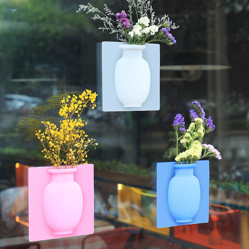 WallBloom - Silicone Wall Vase for Plants [Last Day Sale]