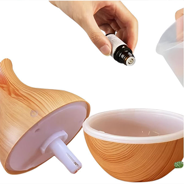 AromaMist - LED humidifier with essential oils