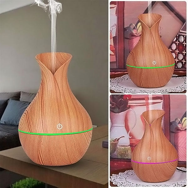 AromaMist - LED humidifier with essential oils