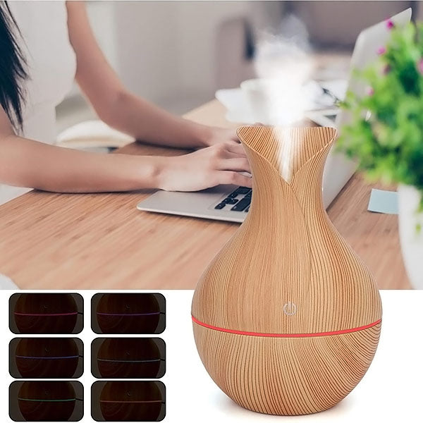 AromaMist - LED humidifier with essential oils