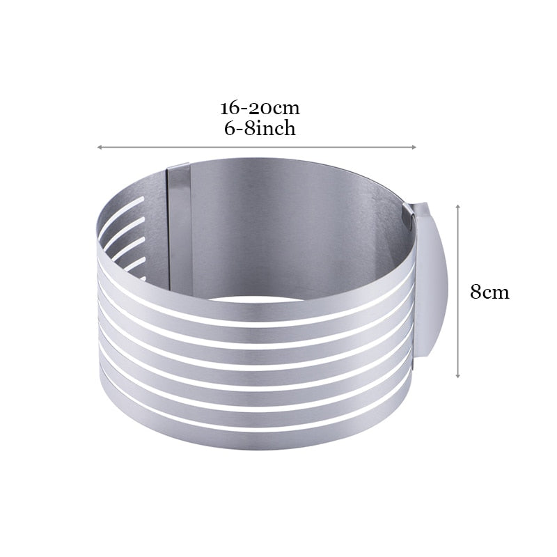 TierCutter - Adjustable stainless steel cake cutter