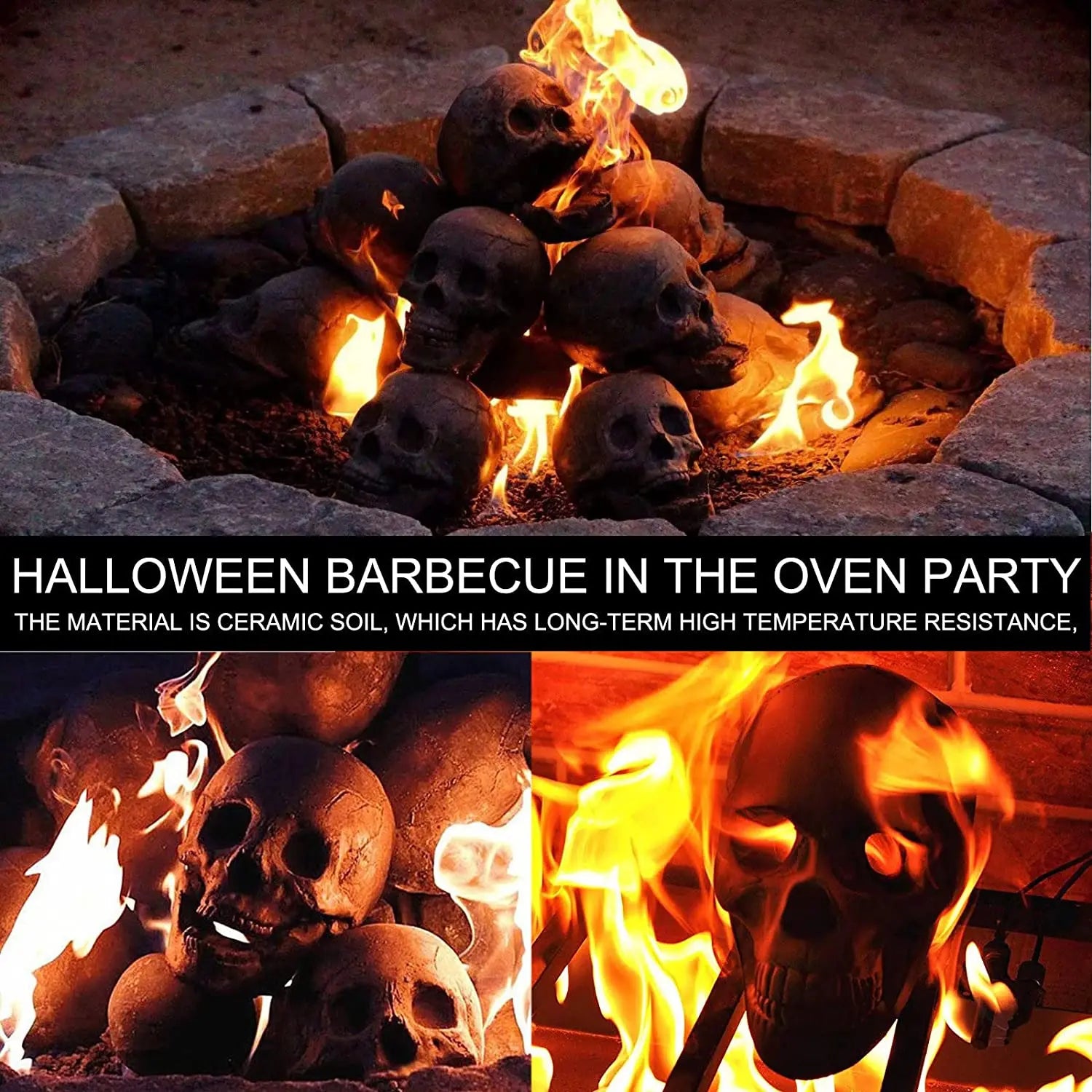 InfernoSkull - Fireproof Skull Ornament [Last Day Sale]