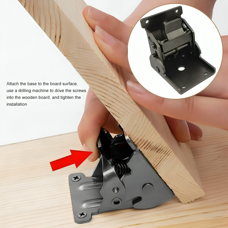 2+2 FREE | LockMount - Self-Closing Folding Hinge [Last Day Sale] 