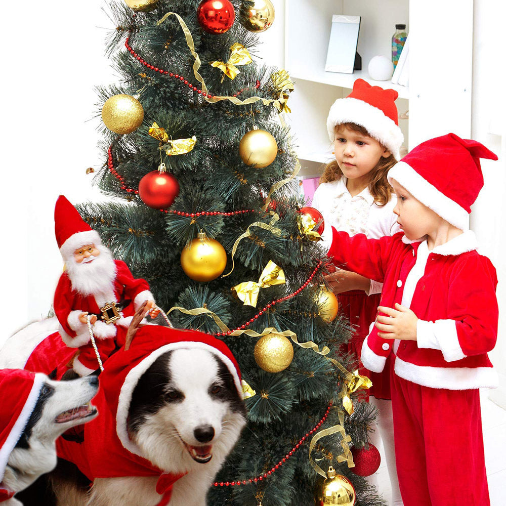 50% OFF | HollyPaws - Cozy, Adjustable Christmas Outfit for Dogs [Last Day Sale]