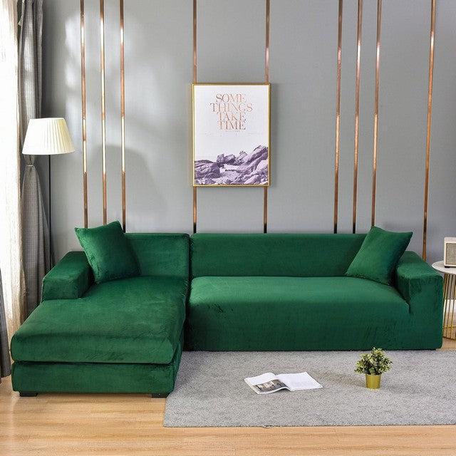 50% OFF | SofaLuxe™ - Elastic Velvet Sofa Bed Cover [Last Day Sale] 