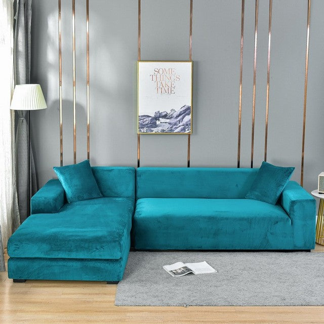 50% OFF | SofaLuxe™ - Elastic Velvet Sofa Bed Cover [Last Day Sale] 